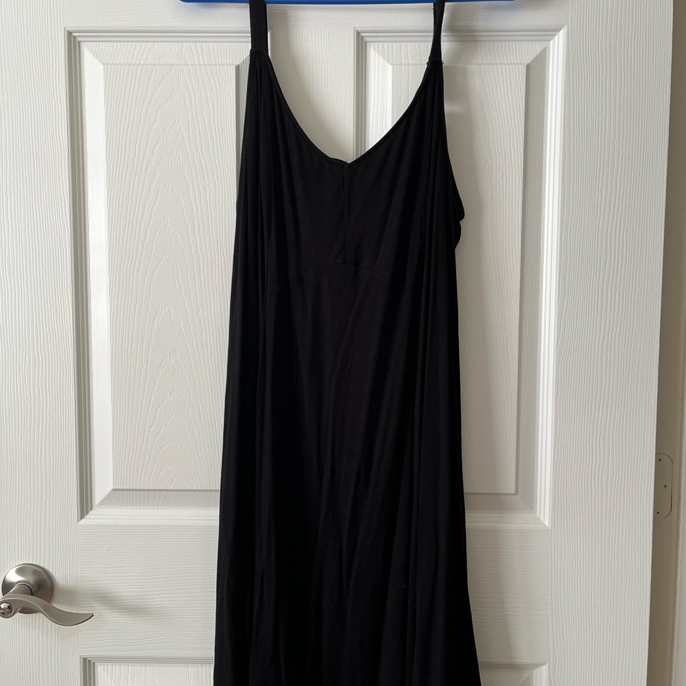 Torrid Super Soft Black Trapeze Dress
